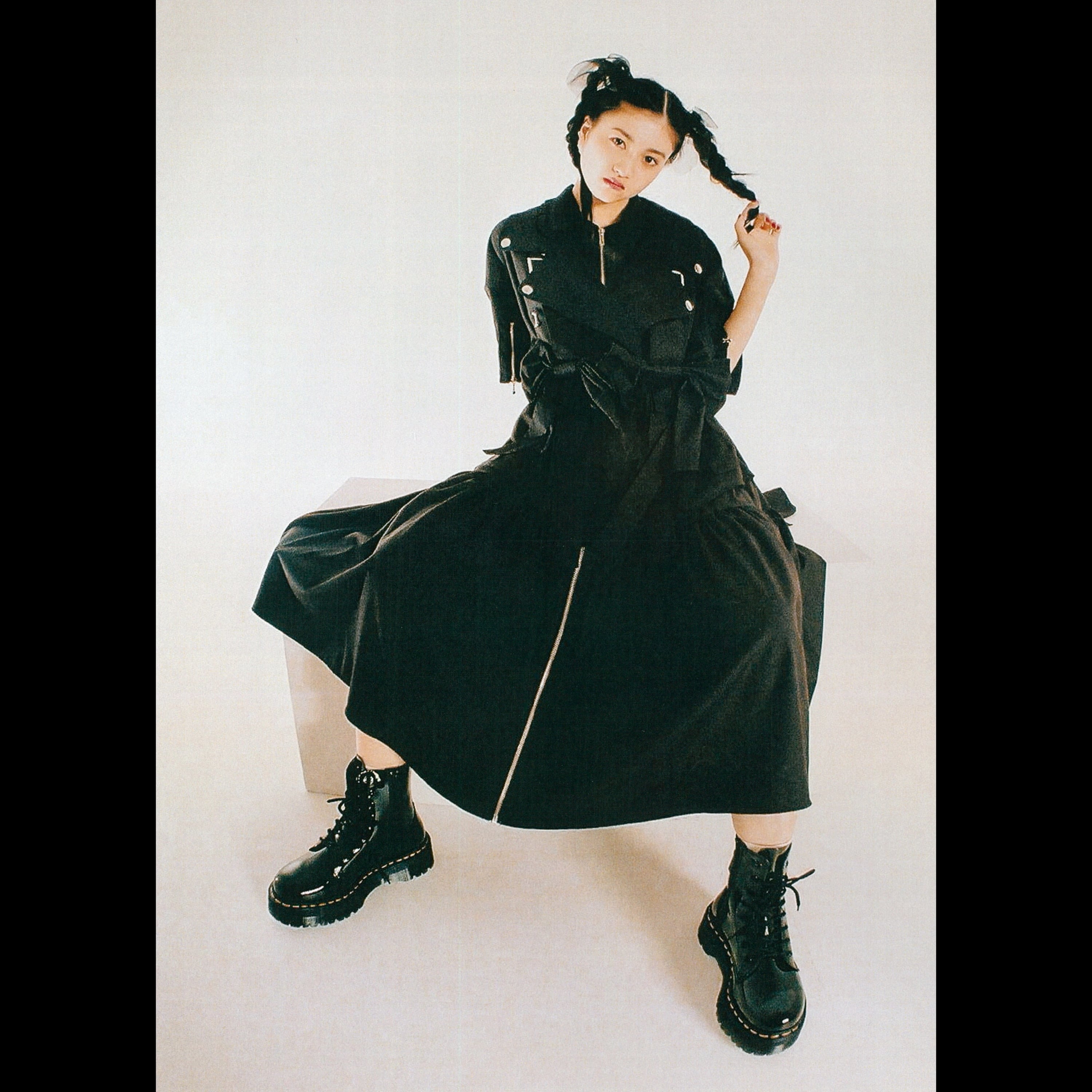 リボンベルトハーネス BLACK