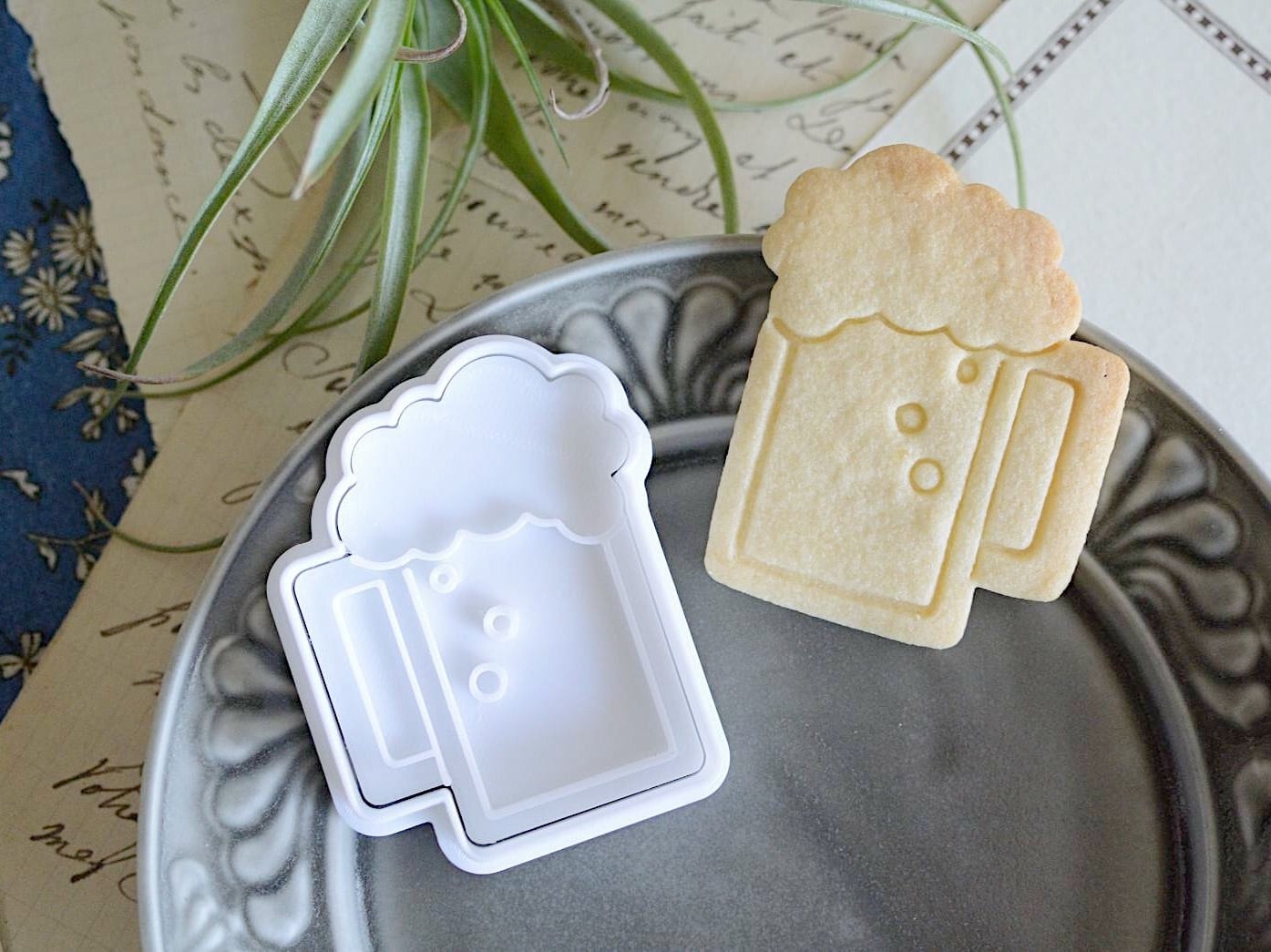 ビール スタンプ付き / beer【クッキーカッター cookie cutter】 | mgodis