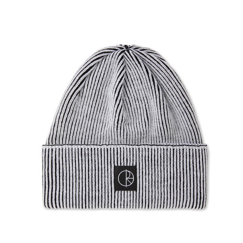 POLAR / MERINO LINES BEANIE WHITE