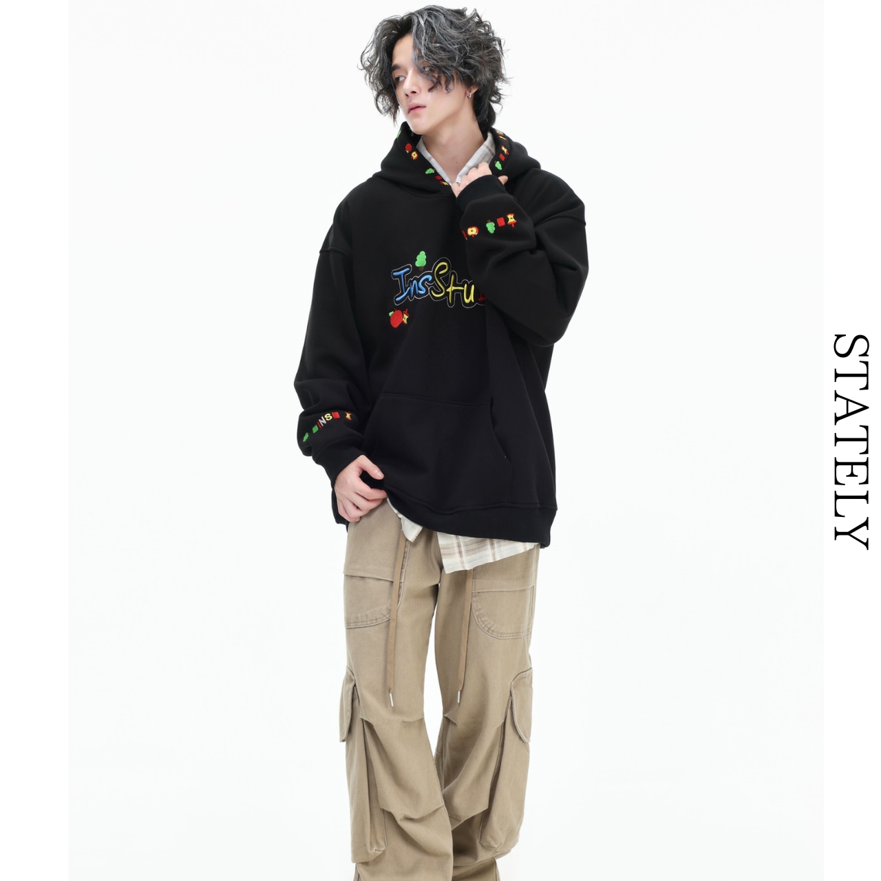 Color Stitch Hoodie/3color_T228・画像9