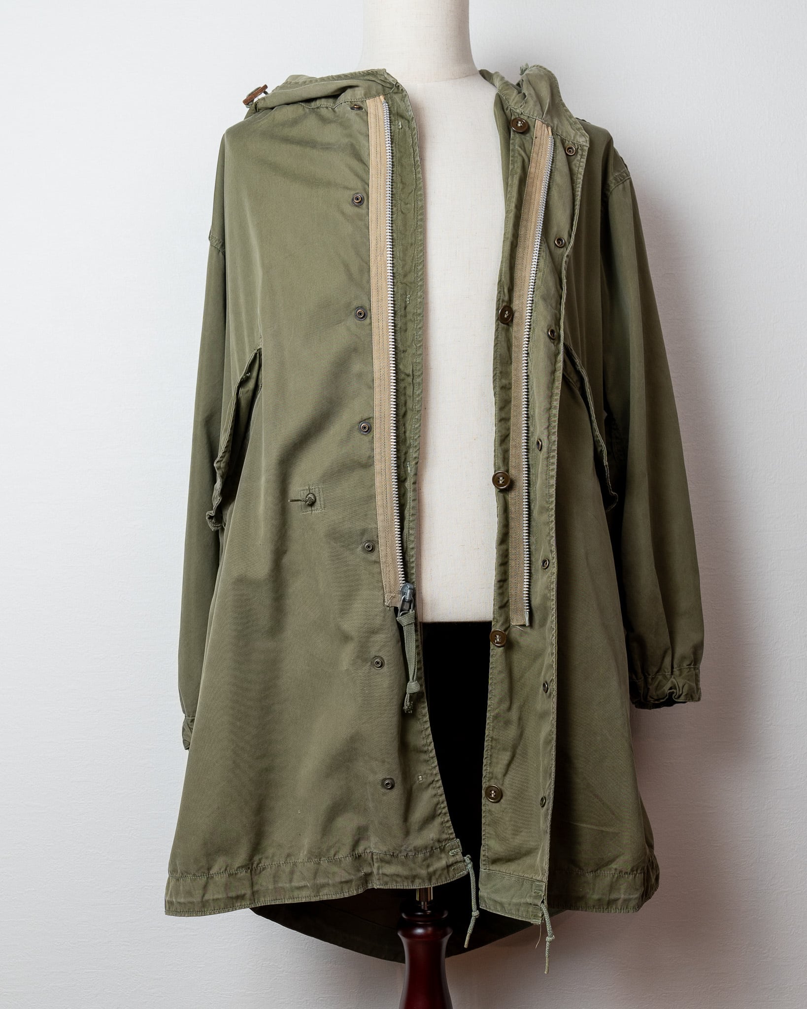 MEDIUM】Aluminum Zipper U.S.Army M-51 Field Parka With Liner MEDIUM】Aluminum Zipper U.S.Army M-51 Field Parka With Liner