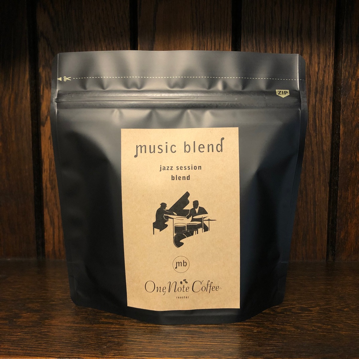 Eller enten Lydighed Artifact music blendシリーズ「Jazz Session Blend」中深煎り 200g | One Note Coffee Roaster