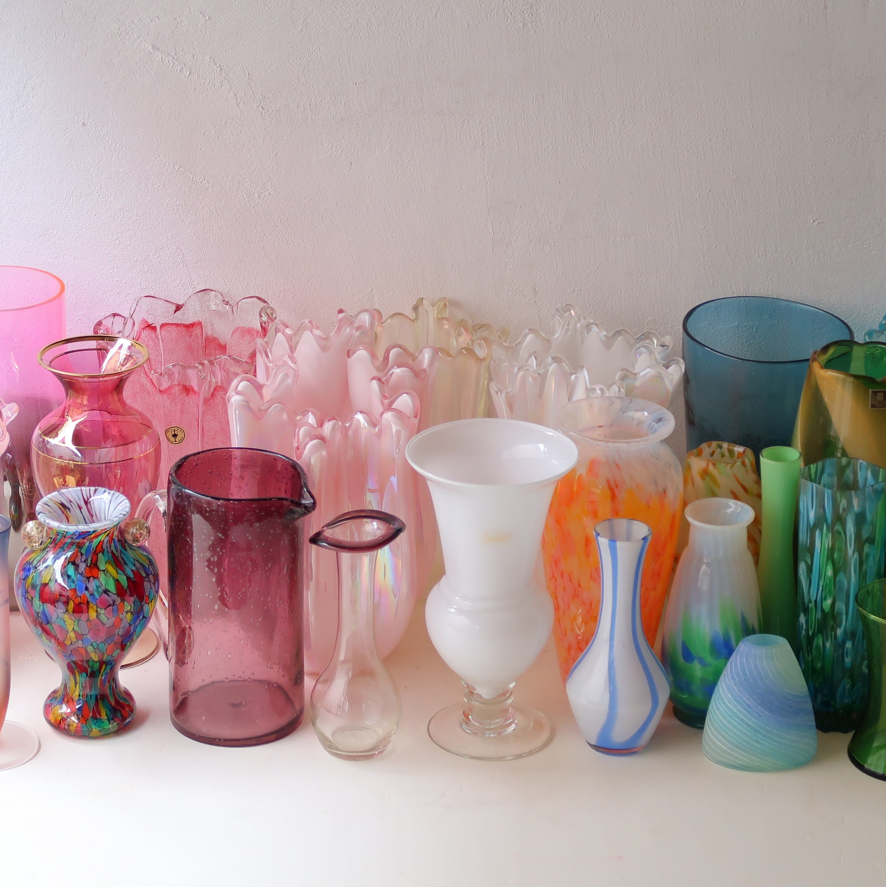 津軽びいどろ　北洋硝子　水鉢✖️１点 津軽びいどろ 北洋硝子 水鉢1点 津軽びいどろ 大鉢、小鉢セット | 青森県