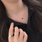 nacoのオニキス｜silver925 ネックレス