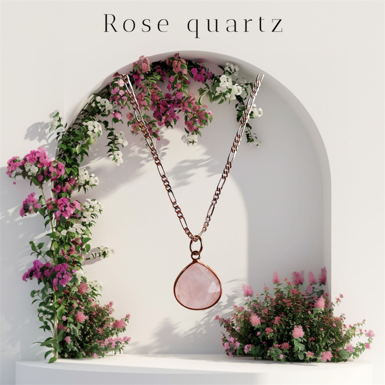 Candy Drop Rose quartz-キャンディードロップローズクオーツ