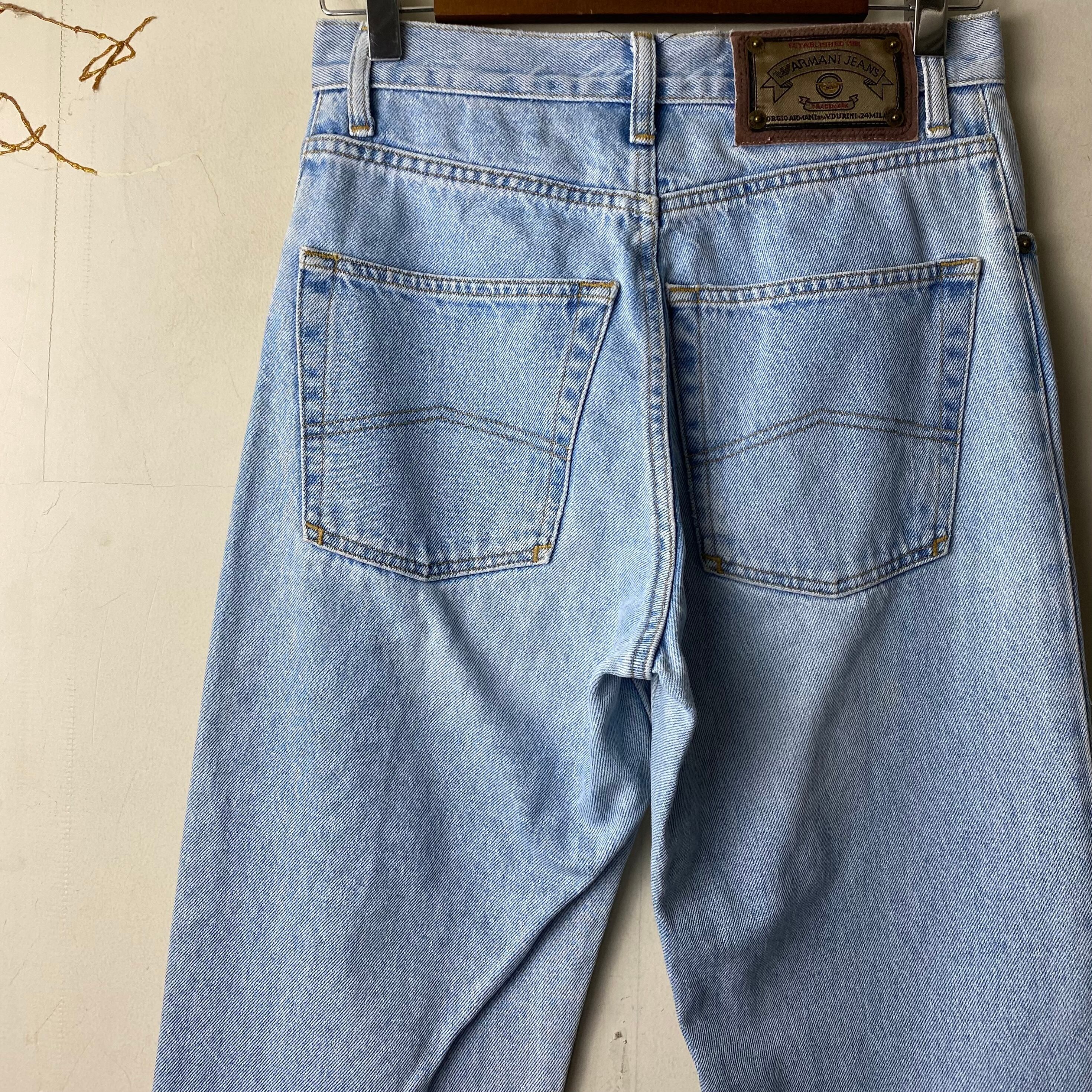 vintage armani jeans denim pants