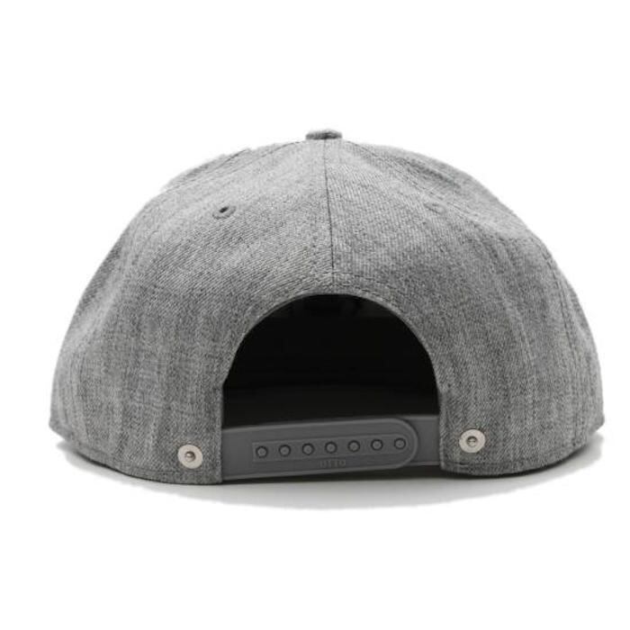 LETTER SNAPBACK CAP #HEATHER