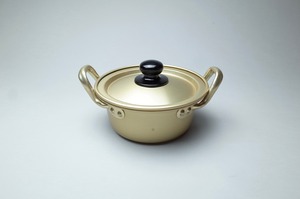 アルマイト両手鍋　14cm