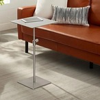 サイドテーブル 高さ調節可能 リビングルーム ダイニングルーム カフェ パティオ 庭 バルコニー ソファテーブル