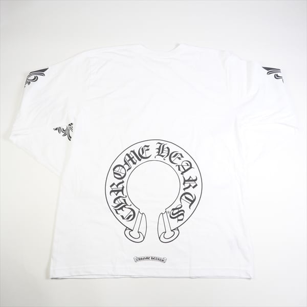 Size【M】 CHROME HEARTS クロム・ハーツ FLORAL HORSE SHOE LS T ...
