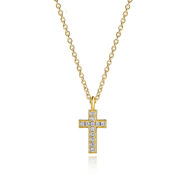 s925 cross necklace #N69