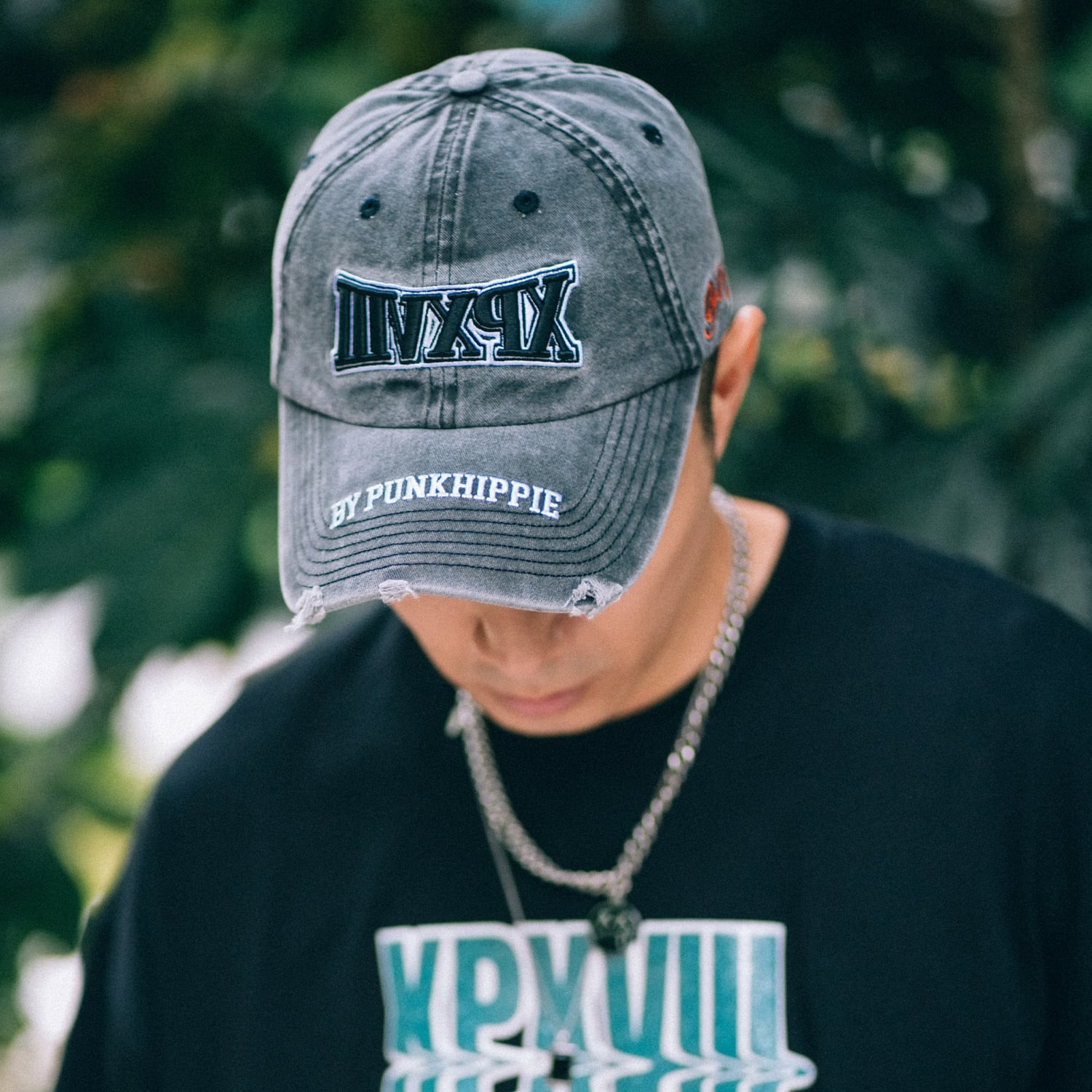 XPXVIII Vintage Damage Cap / ヴィンテージダメージキャップ | Comu
