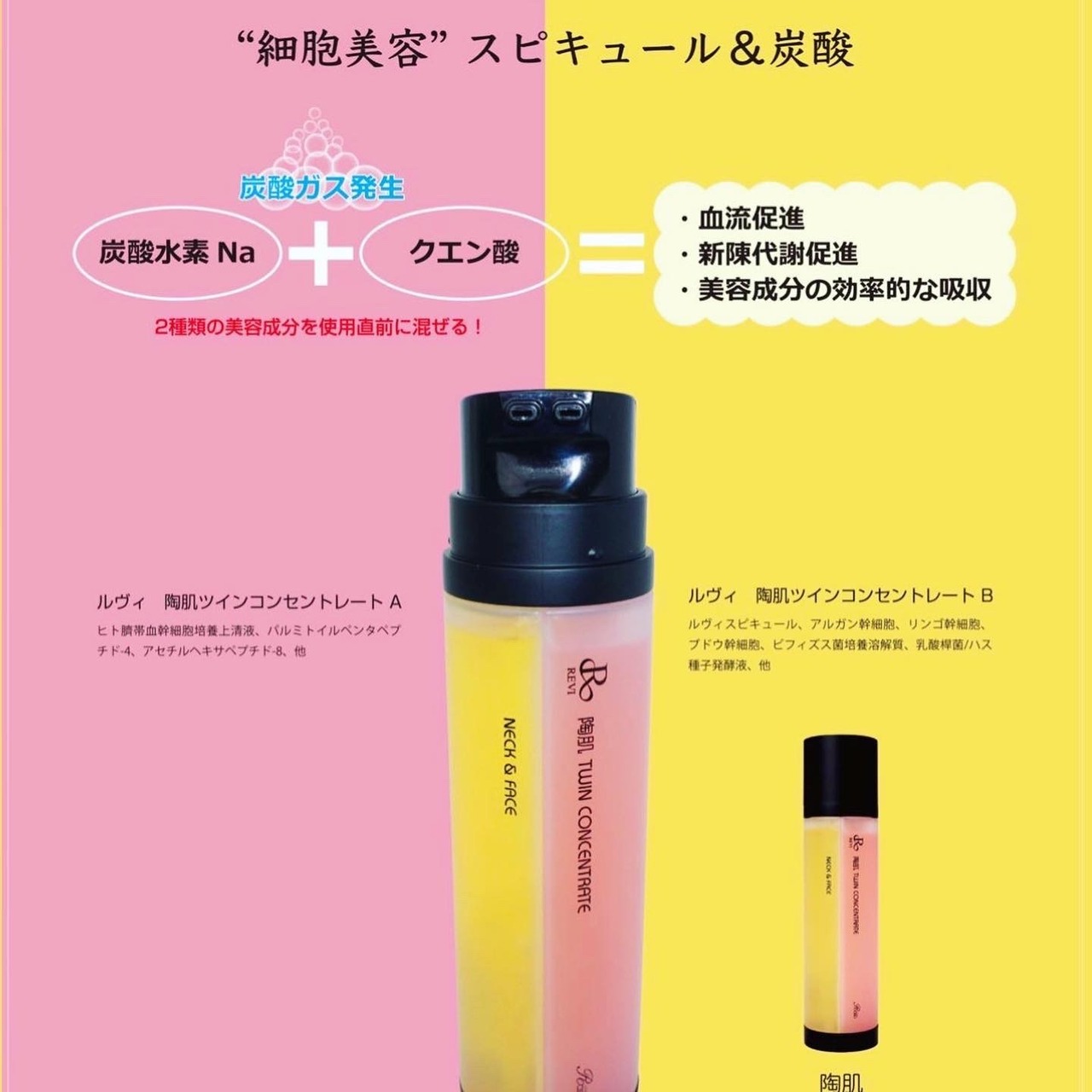 送料無料】 REVI 陶肌ツインコンセントレイト炭酸美容液！ | REVI  