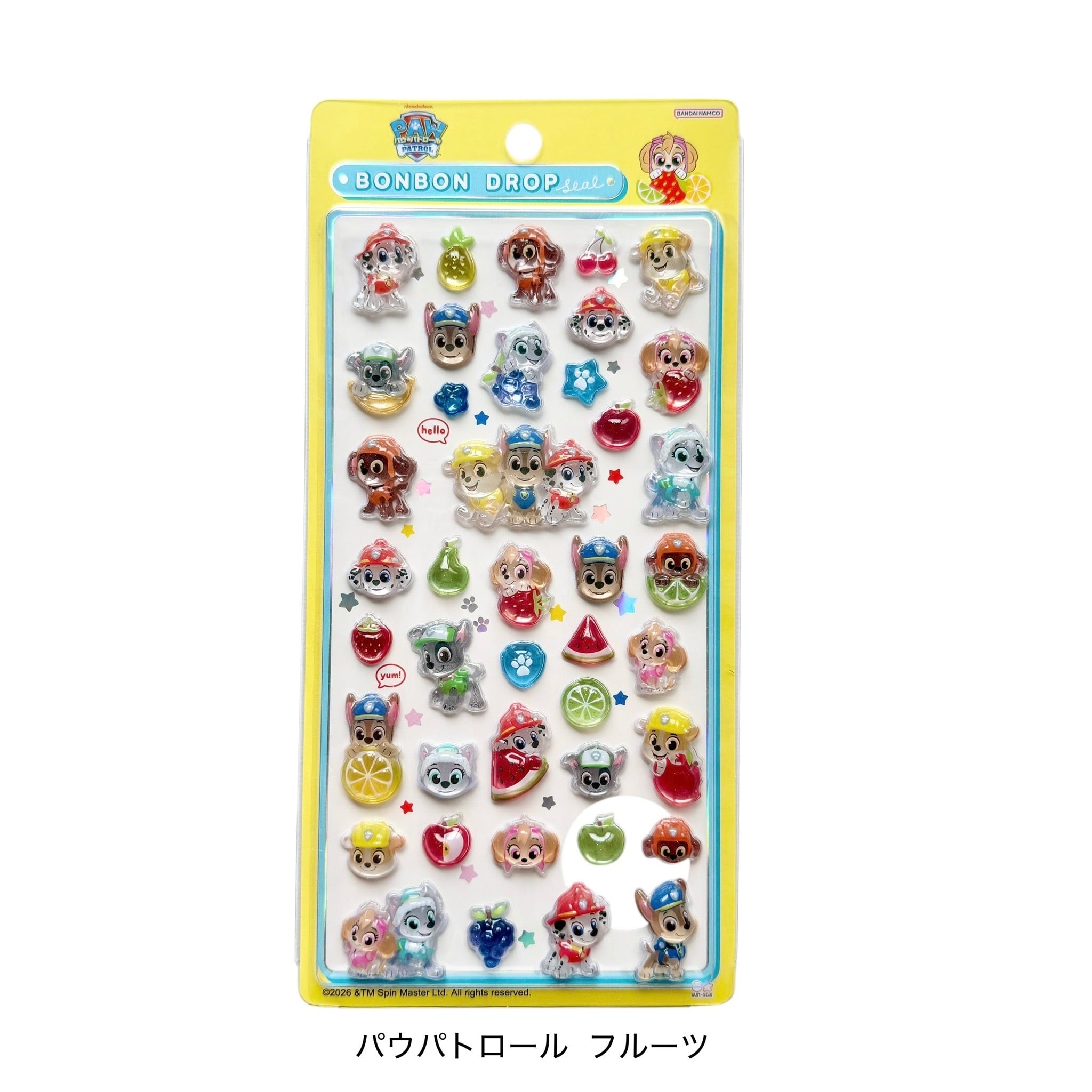BONBON DROP seal ボンボンドロップシール リラックマ トーマス パウ