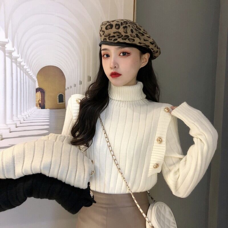 セーター オータムウィンタースリムシャツ スタイルトップス 秋物 冬物 YY-ファッション6162917094