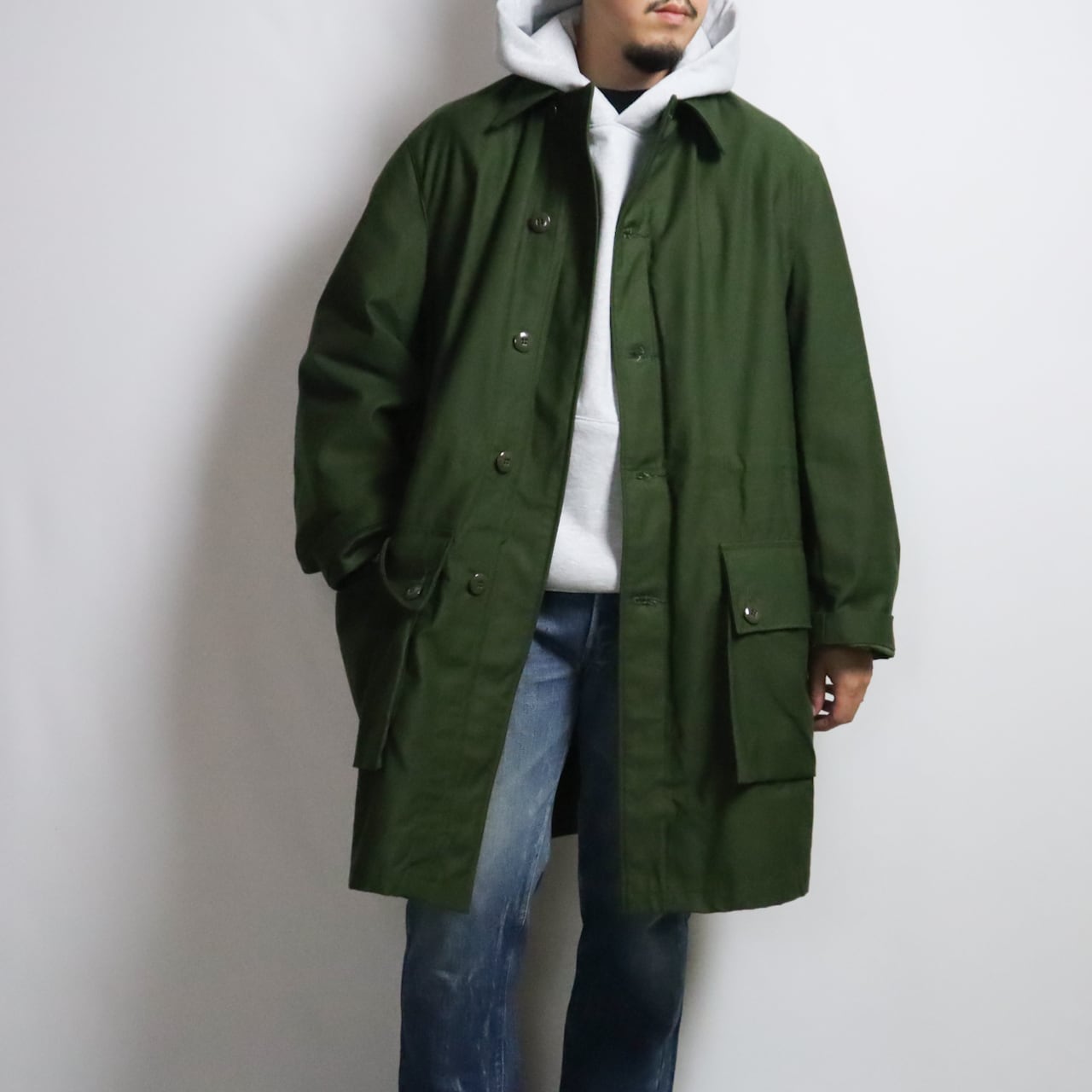 DEAD STOCK】SWEDISH ARMY M-59 FIELD COAT C48 スウェーデン軍 M59