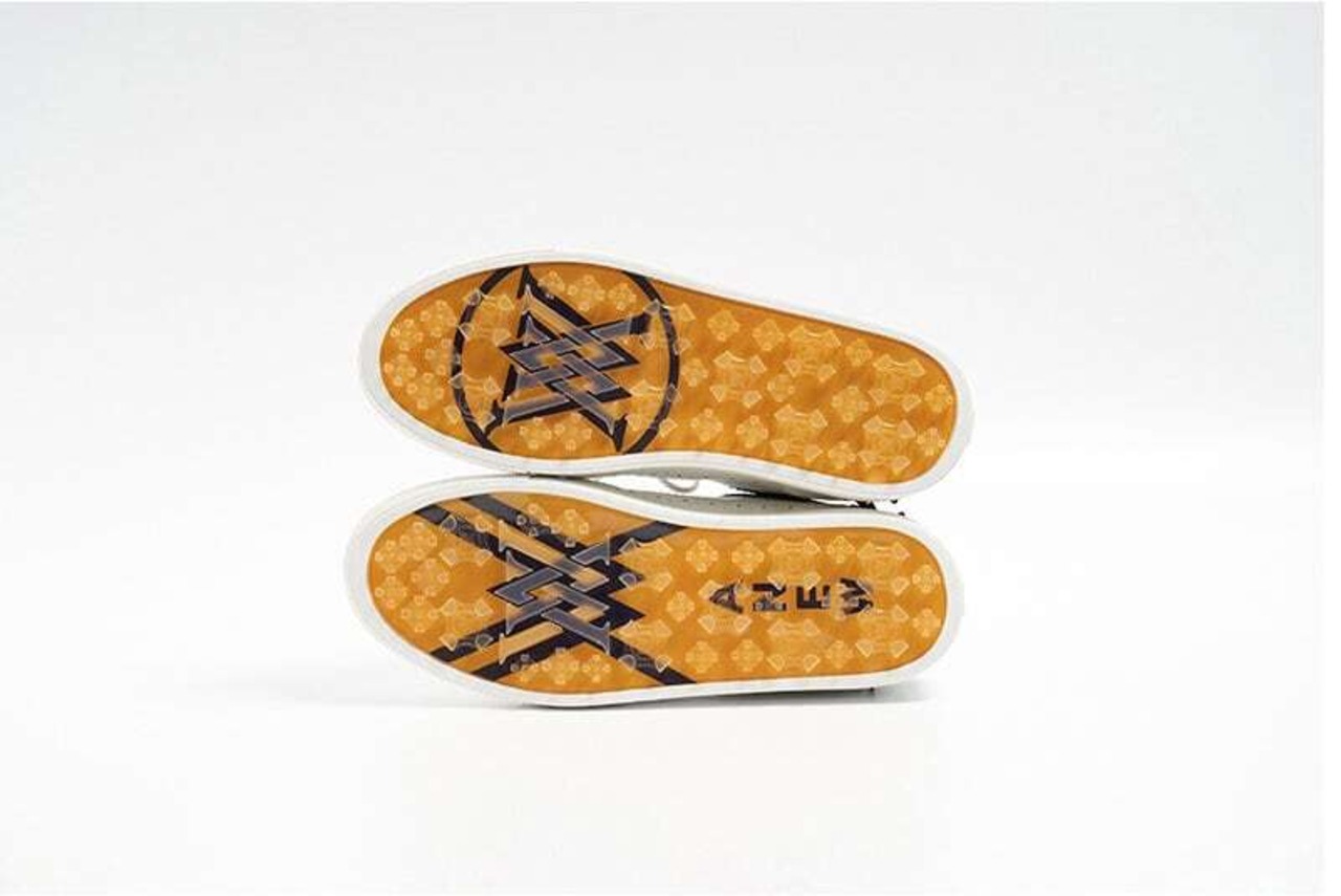 Golf Shoes Tassle Sunflower01