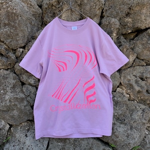 crystallization T-shirt purple/pink