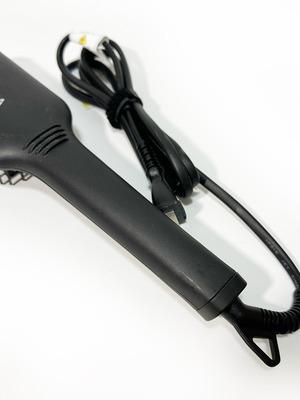 サロニア SALONIA ストレートヒートブラシ ワイドタイプ SL-012BK 動作確認済 100〜210度 マイナスイオン