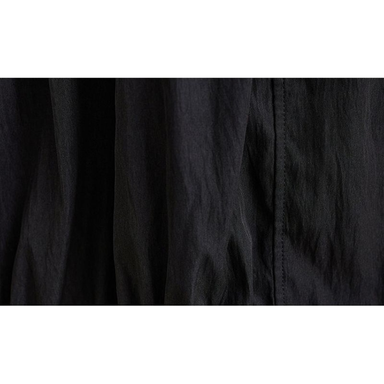 ジップ ギャザー トレンチコート  60006