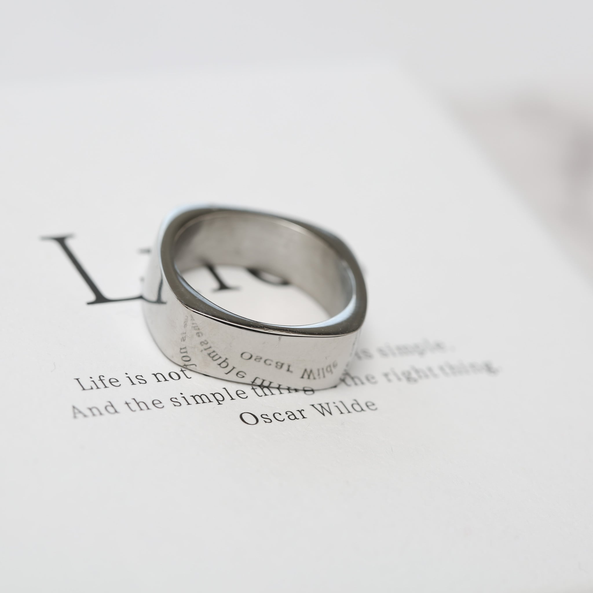 316L Square Ring | Lncs