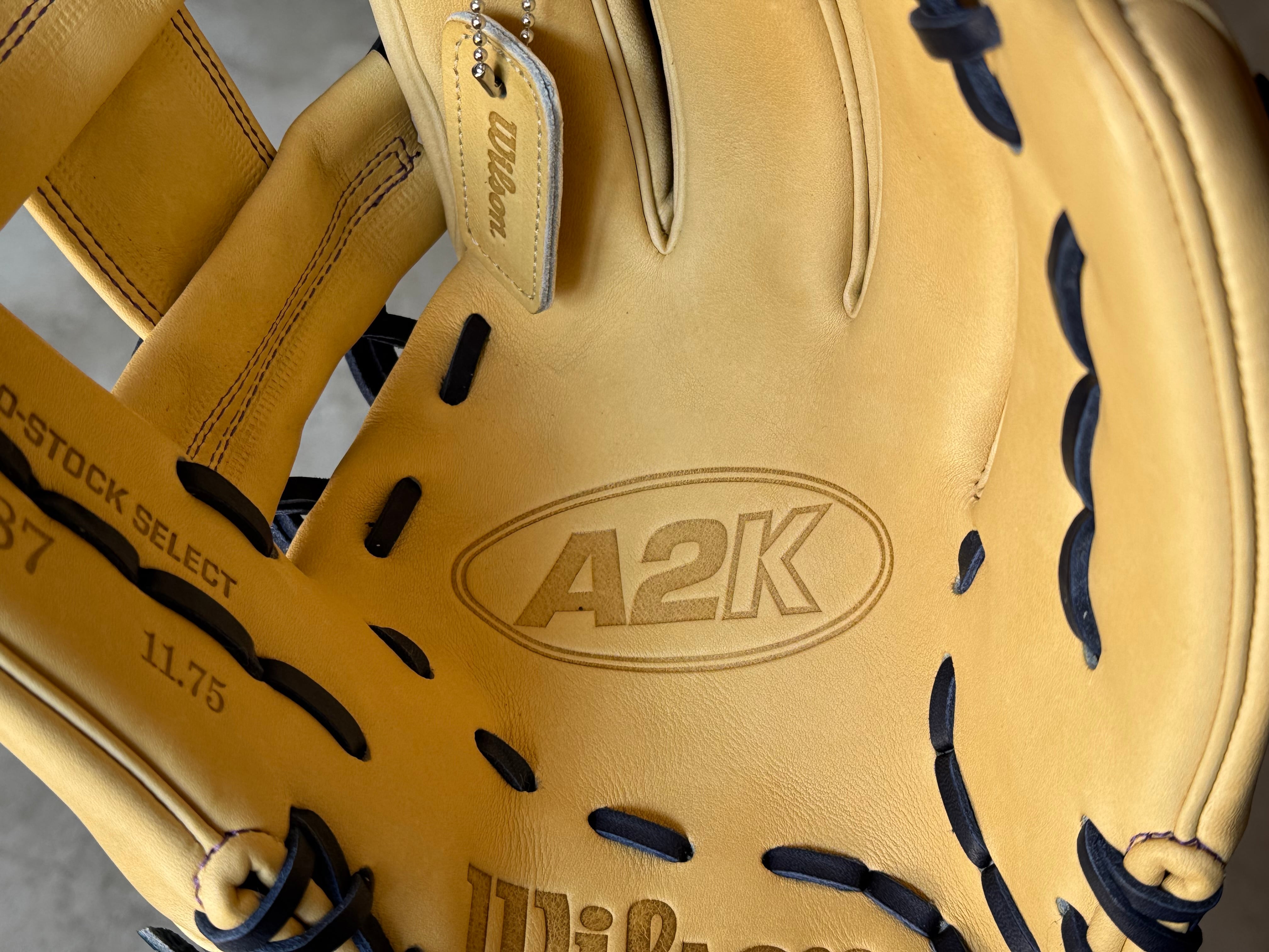 A2K for JAPANシリーズ【Wilson】硬式用グローブ 1787型 ［Wilson直伝