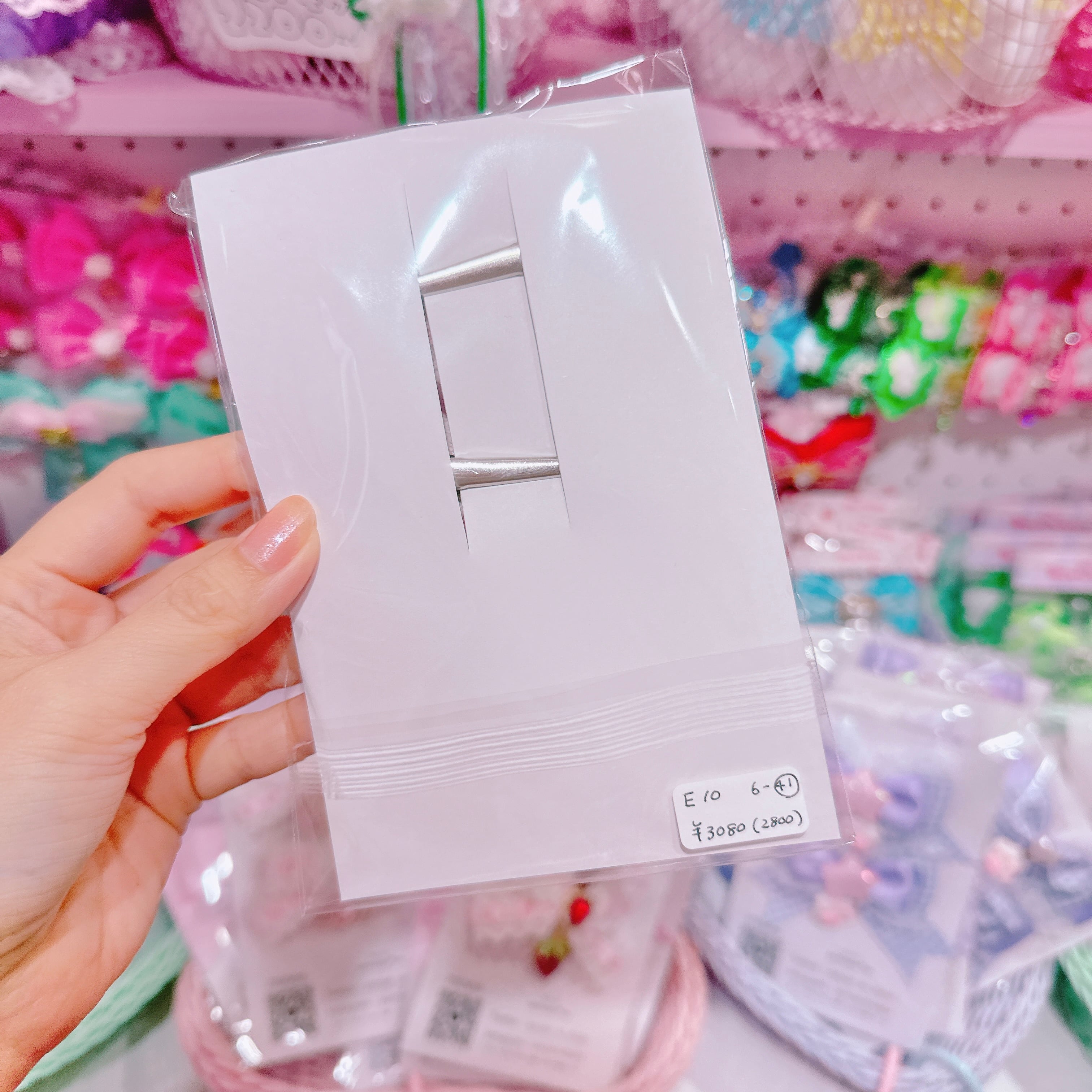 【E10】6-41ツインヘアクリップ