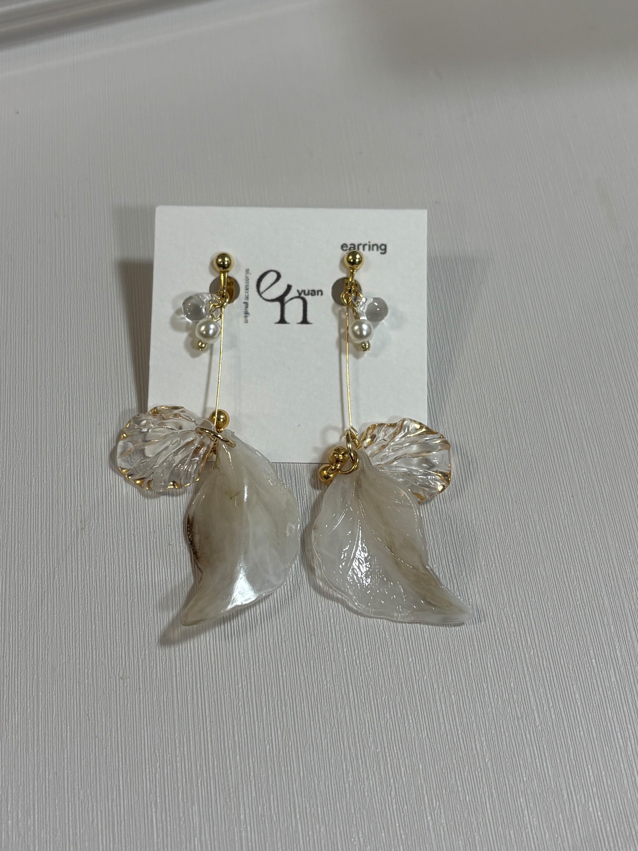 【ピアス】select リーフモチーフピアス