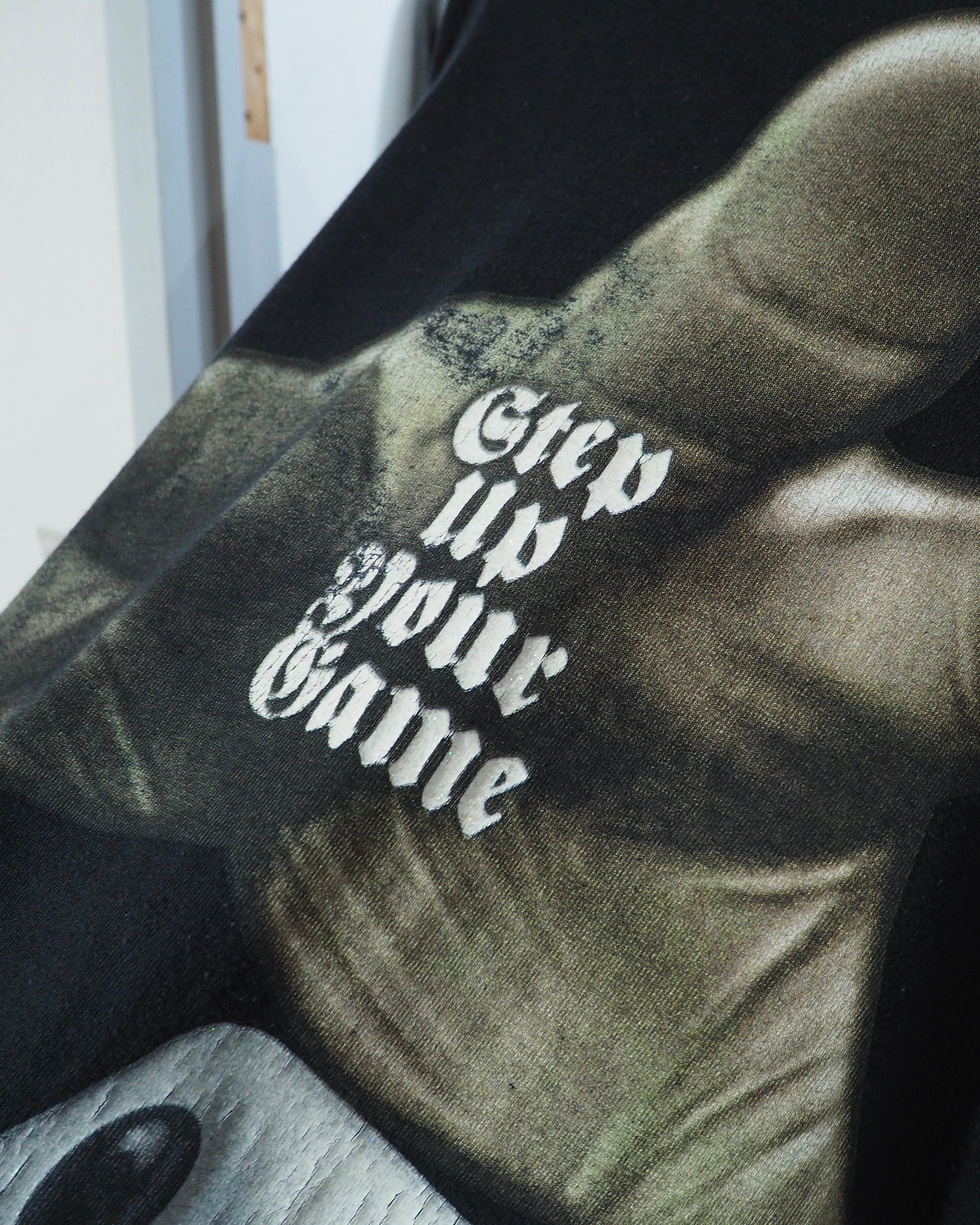 ” Craps - Hand throwing the Dice ” Graphic printed Over silhouette Tee