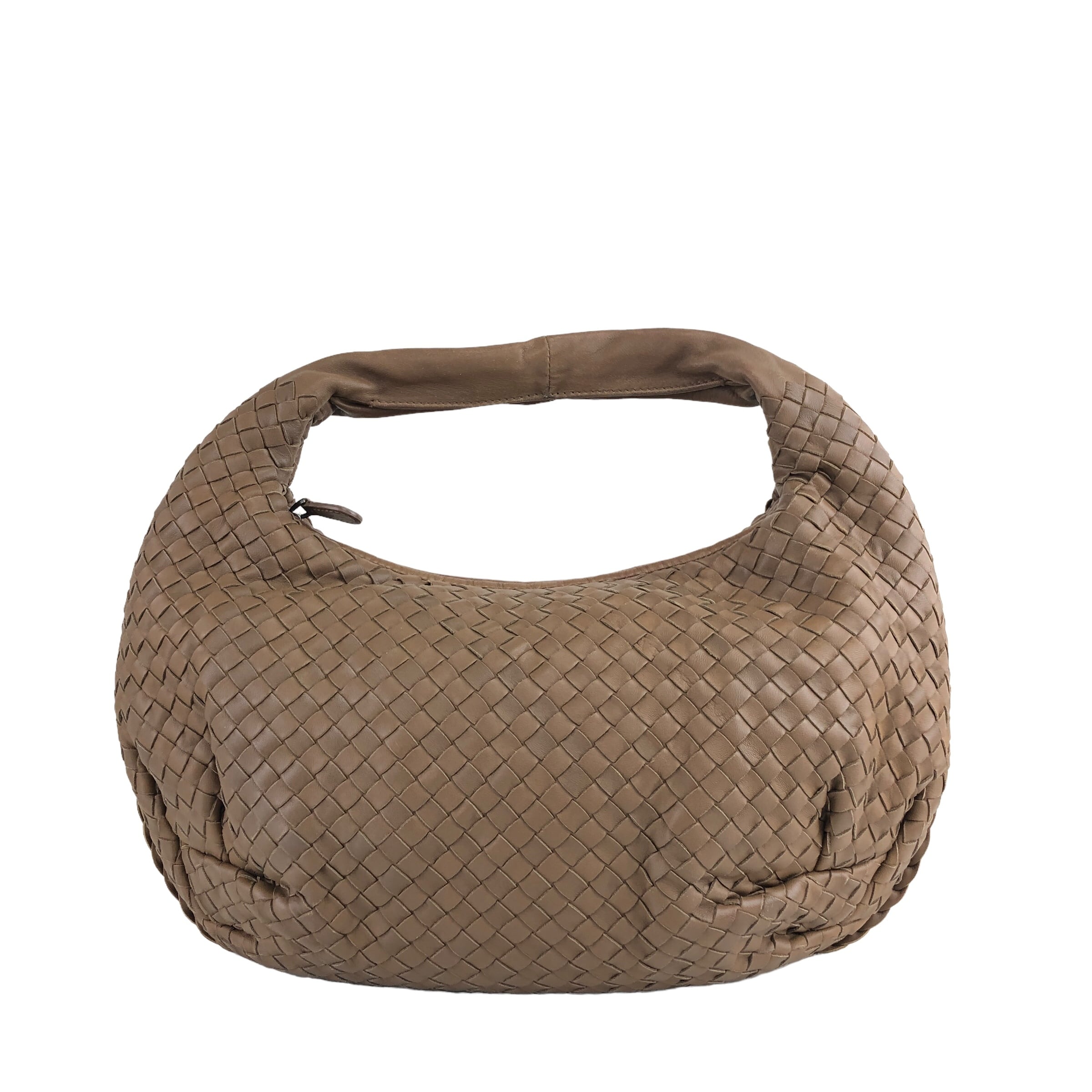 ボッテガヴェネッタ ヴィンテージ イントレチャートこげ茶 ショルダーバッグ ボッテガヴェネッタ ヴィンテージ イントレチャートこげ茶