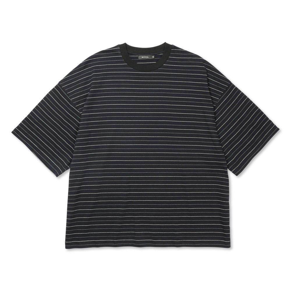 ROTOL / Lumiflect Border Long Sleeve Tee (BLACK) | THE MODERN AGE