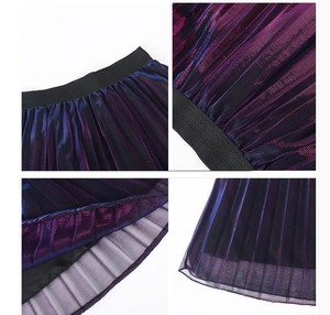 Aurora Pleated Long Skirt / オーロラ プリーツ ロング スカート