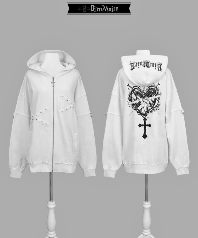 BABY SHEEPファーパーカーII【White】 | DimMoire