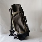 【Deadstock Item】バックパック / Convertible 2WAY Backpack/ スミクロ×ブラックキャンバス・ボトム