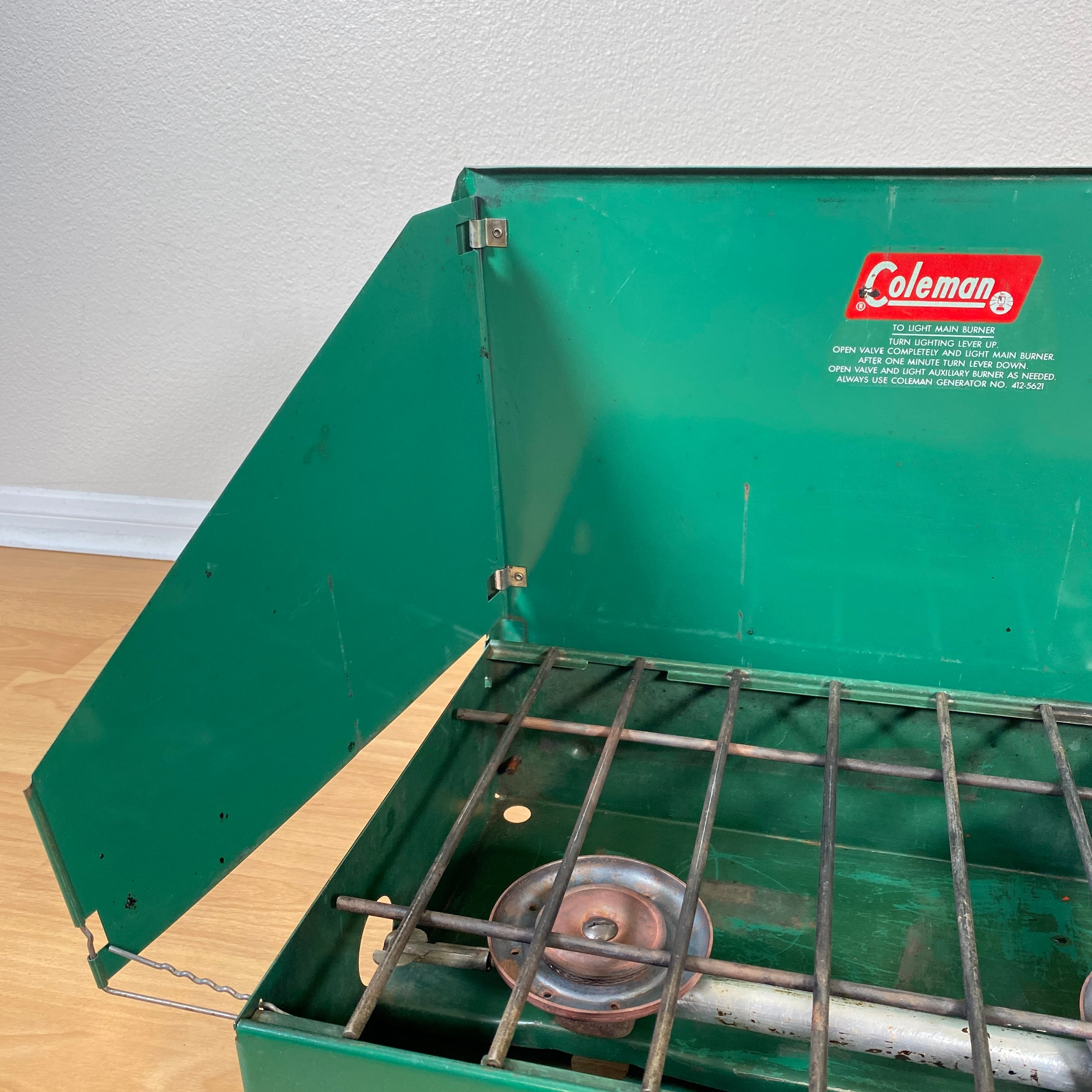 955【1960年代製造】コールマン ビンテージ ツーバーナー ストーブ