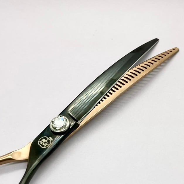 刃先が細い‼️トンガリ カーブブレンディングシザー7.5インチ | DSHscissor