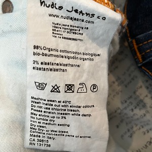 【Nudie Jeans】シンフィン Thin Finn W30 テーバード ヌーディージーンズ