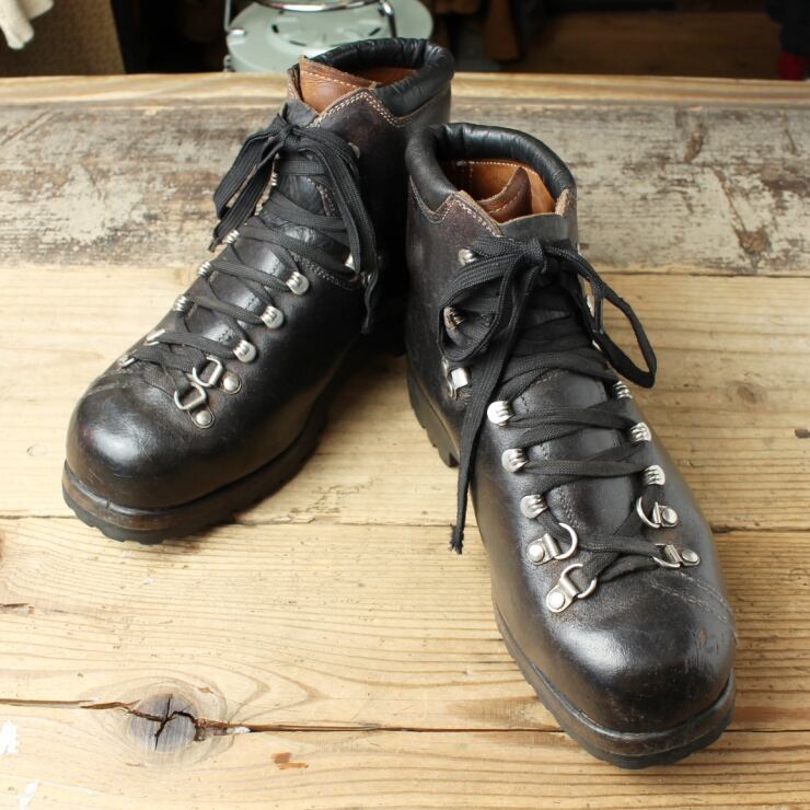 70s-80s スウェードレザー ボウリング シューズ 26cm相当 ブルー