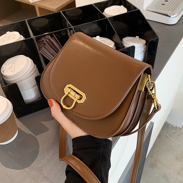 スタンダードオータムウィンター レトロ 秋物 冬物 メッセンジャーバッグ サドルバッグ シートバッグ 手作りハンドバック93967260401