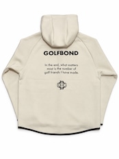 IN THE END TECK ZIP HOODIE O.WHITE【PRE ORDER】