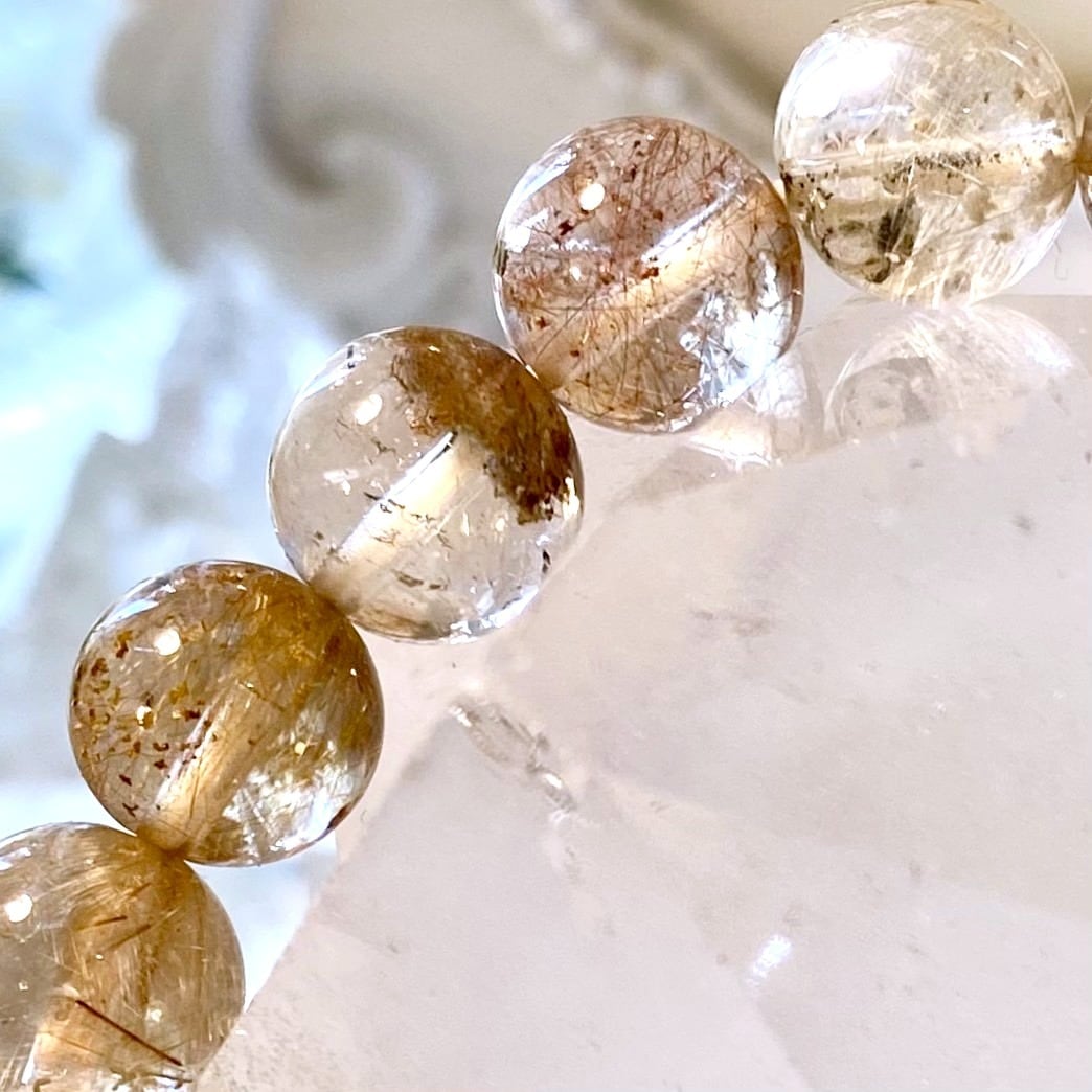 413 MIXガーデンクォーツ9～9.5mm | Angel☆Stone