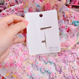 【R38】52-37ツインヘアクリップ