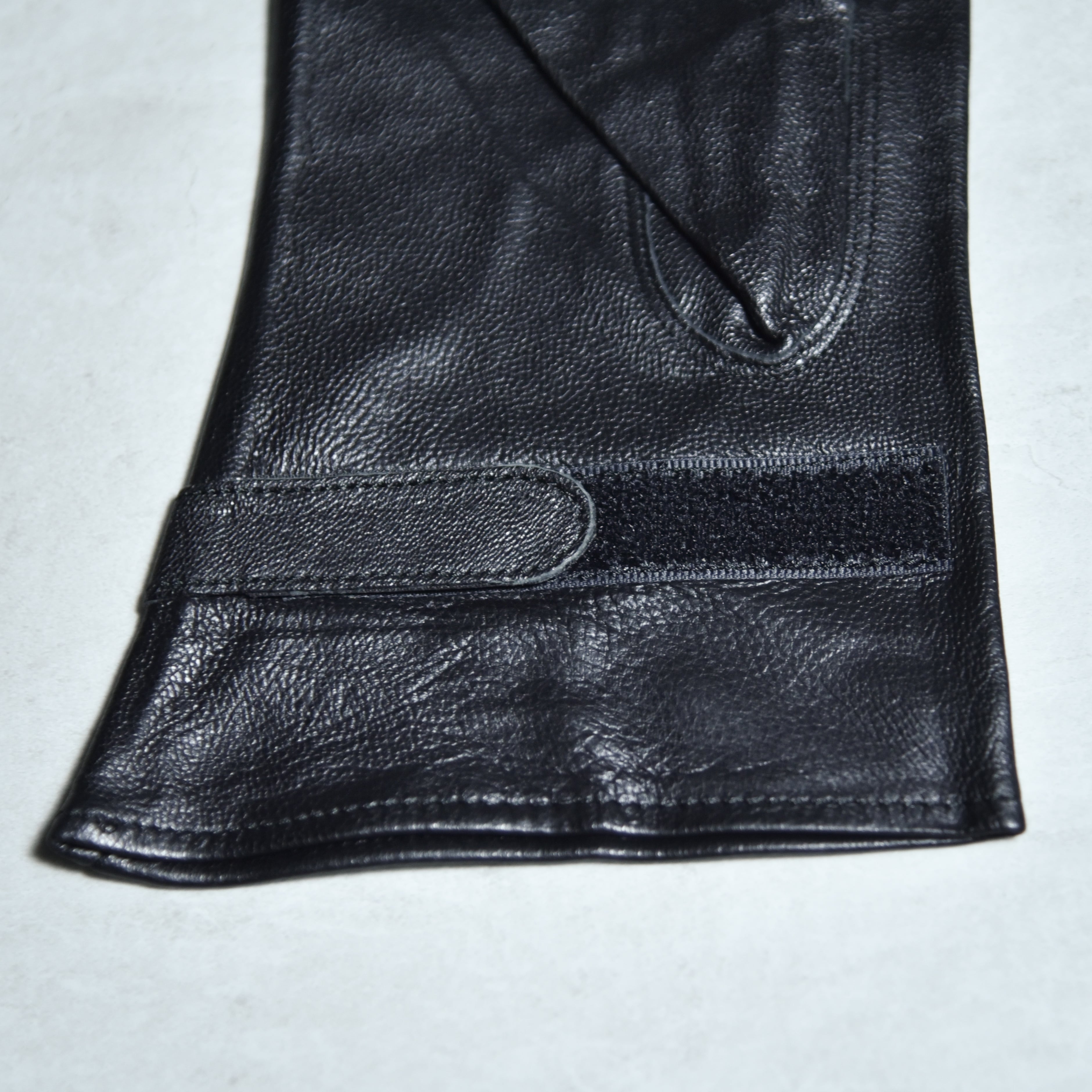【デッドストック】70s フランス軍 レザーグラブ 手袋 ヴィンテージ NOS Euro Military Leather Glove / フランス軍 レザー グローブ