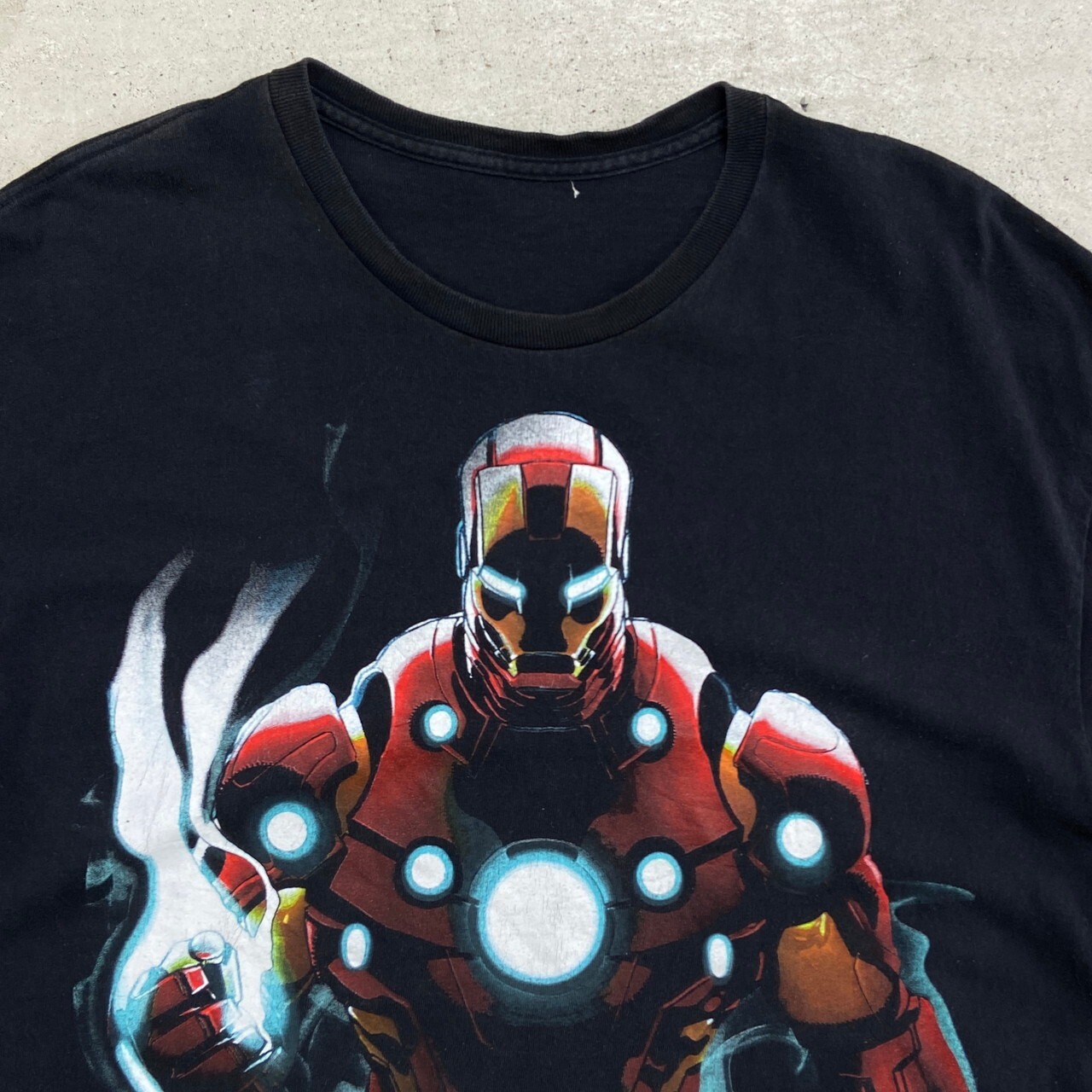 MARVEL IRONMAN アイアンマン キャラクター プリント Tシャツ メンズXL 