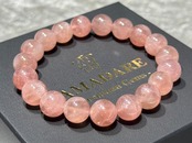 No.1966 ディープローズクォーツブレスレット