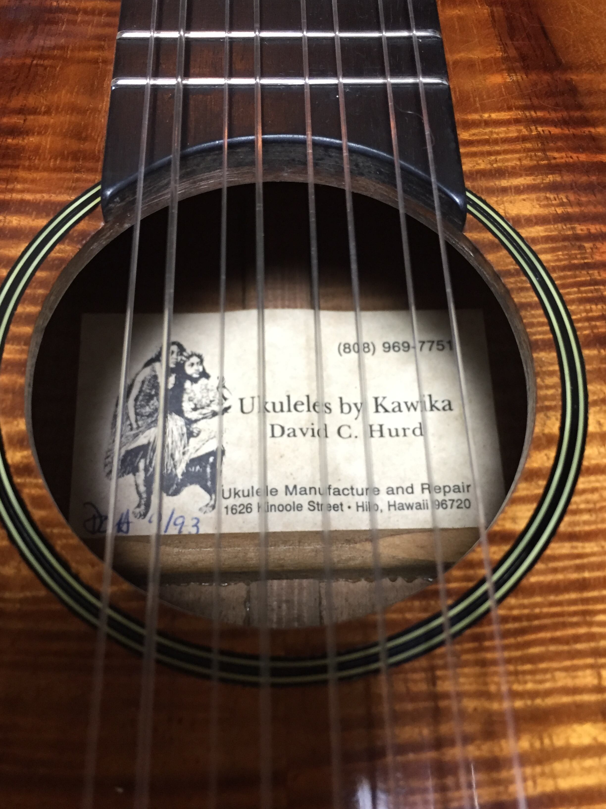 中古 調整済 Kawika テナーウクレレ 8弦 | UKULELE DARUMA