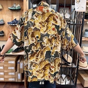 HOUSTON/ヒューストン GRADATION ALOHASHIRT/グラデーションアロハシャツC