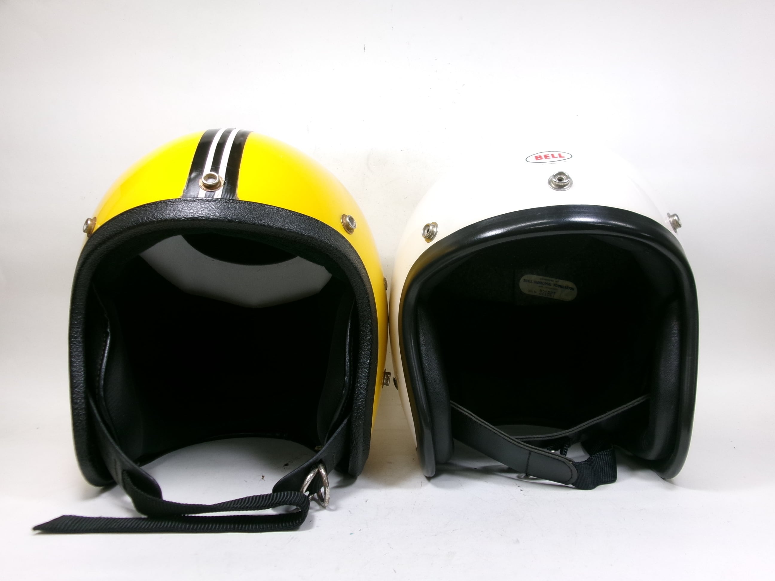 Sシェル！70s LSI-4150 ビンテージ ジェットヘルメット 目深加工済み L 