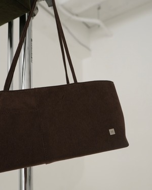 bi-color lonio corduroy shoulder Bag 3pocket／3color