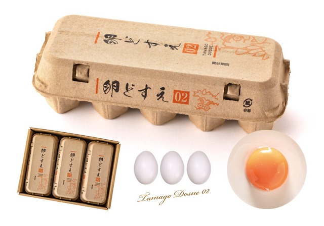 〈鬼たまセット〉 ギフト卵「卵どすえ02」 10個入×３パック・化粧箱入